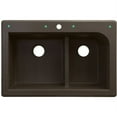 thumbnail image 2 of Transolid 33" x 22" Top Mount Radius Granite Kitchen Sink, Available in Various Colors, 2 of 4