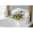 thumbnail image 2 of Kingston Brass KS2952QLL Executive Mini-Widespread Bathroom Faucet, Polished Brass, 2 of 5