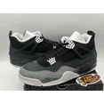 thumbnail image 2 of DS New N I-K-E A i r-Jor-dan Retro 4 Fear 2024 Size 12 Authentic Basketball Black OG, 2 of 6