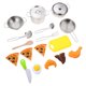 thumbnail image 3 of KAKOWELY 1 juego de juguetes de cocina para niños, utensilios de cocina de acero inoxidable, juguete de cocina para niños y niñas, juguete de juego de rol, 3 of 5