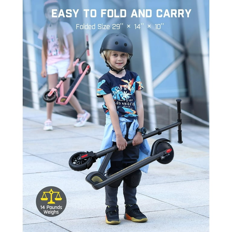 FanttikRide T10 Electric Scooter For Kids – 200W Motor, 3 Speed Modes, Adjustable Height, Foldable