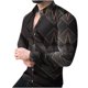 thumbnail image 1 of Camisa de blusa de manga larga con estampado de moda de primavera y otoño para hombre Pompotops oipoqjl28763, 1 of 3