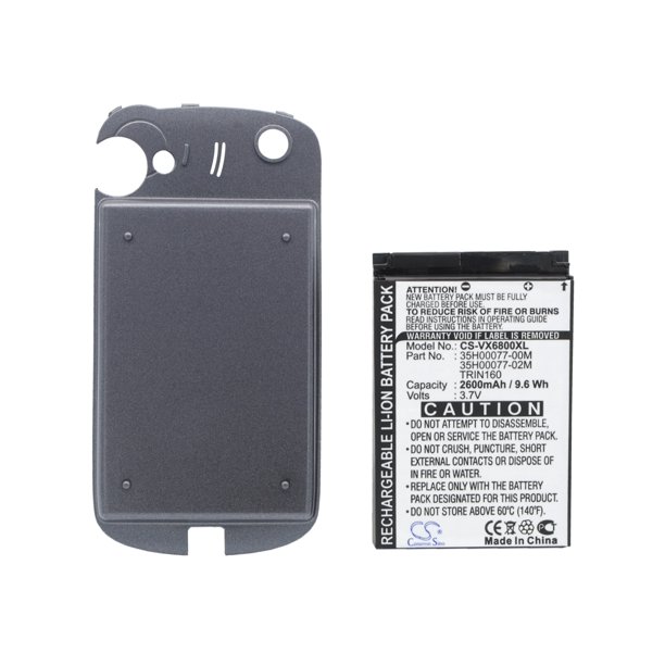Replacement Battery For HTC 3.7v 2600mAh / 9.62Wh Mobile, SmartPhone