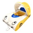 thumbnail image 4 of kusrkot Kids Inflatable Pool Floats Seat Sunshade Rings Car for Surfing Holidays, 4 of 9