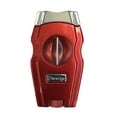 thumbnail image 3 of Prestige Import Group - The Gladiator 2 in 1 V-Cut & Punch Steel Body Cigar Cutter with Stainless Steel Blades - Color: Candy Apple Red Pearl, 3 of 7