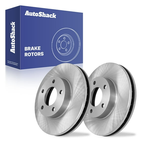 AutoShack Front Brake Rotors for Ford, Mazda & Mercury, Escape 2001-2007 Tribute 2001-2006 Mariner 2005-2007, 4WD FWD L4 2.0L 2.3L V6 3.0L - 10.94" (278 mm), 5-Lug
