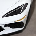 thumbnail image 3 of TINKI Real Carbon Fiber Front Bumper Lip Corner Trim Strip Compatible with Chevrolet Corvette C8 Stingray 2020-2023, Front Lip Corner Decoration Strip Sticker, 3 of 12