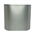thumbnail image 1 of Fabric Lampshade Replacement Bedside Lampshade Decorative Lamp Cover Light Shade Argent, 1 of 9