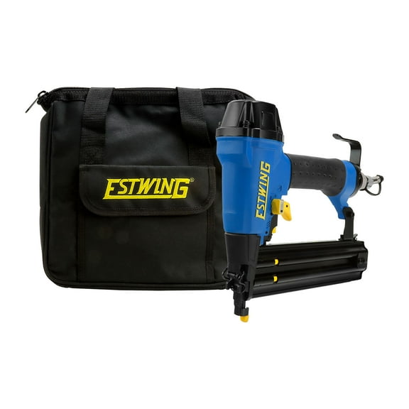 Estwing EBR50 Pneumatic 18-Gauge 2" Brad Nailer with Metal Belt Hook, 1/4" Swivel Fitting and Bag