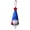 D, variant on Patriotic Gnome Ornament 5.9x2.7 in Independence Day Faceless Doll USA Star Dwarf July 4th Home Guardian Plush Figurine Fiber Beard Elf for Christmas Tree Tiered Tray Mantel Decor