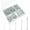 5kits(365pcs), variant on 365 count White Zinc Plated Concrete Nails Kit,5 Sizes from 3/4 Inch to 2 Inch, Rust Resistant Masonry Nails for Concrete, Brick, Indoor and Light Outdoor Use