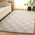 thumbnail image 2 of SAFAVIEH Natura Blazhe Checkered Area Rug, Beige/Ivory, 6' x 9', 2 of 9