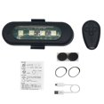 thumbnail image 2 of Luces estroboscópicas de advertencia LED anticolisión FLhrweasw control remoto, 2 of 9