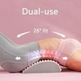 ZNGXZB Relaxing Back Stretcher Pillow for Neck and Lumbar Support