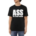 thumbnail image 1 of Ass The Other Vagina Men's Cotton T-Shirts Casual Basic Crew Neck Tshirts Short Sleeve Fashion Tee Shirts,, 1 of 6