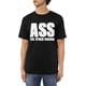 thumbnail image 1 of Camisetas de algodón para hombre con texto "Ass The Other Vagina", camisetas casuales básicas de cuello redondo, camisetas de manga corta de moda., 1 of 6