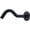 Oil Rubbed Bronze, variant on 8 Inch S-Shape Curved Shower Arm with Flange Stainless Steel Shower Head Extension Replacement Pipe Arm,Oil Rubbed Bronze