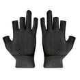 thumbnail image 1 of Sywqhk Guantes de pesca con corte de 3 dedos Guantes de pesca con protección solar antideslizantes (negro) Sywqhk Alta Calidad, 1 of 9