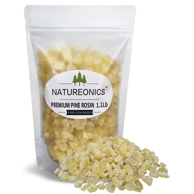 Colofonia de resina de pino para envolturas de cera de abeja, adhesivos y barnices 500 g