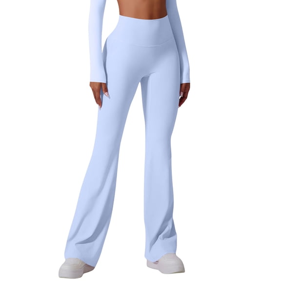 Flare Leggings for Women Yoga Pants with Pockets High Waisted Flare Leggings Bootcut Casual Yoga Pants