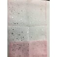 thumbnail image 2 of Light Weight Sheer Organza with Silver Stars Decorative Table Runner Light Pink, 2 of 2