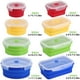 thumbnail image 2 of Recipientes de almacenamiento de alimentos Yaomiao, paquete de 16 con tapa, 350-1200 ml, 2 of 6