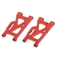 thumbnail image 2 of Lote de 2 brazos oscilantes delanteros inferiores RC 1/14 para coche WLtoys 144001 Rock Crawler rojo, 2 of 7