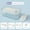White, variant on JingChun Ice Cube Tray with Lid and Bin, Silicone Plastic Ice Cube Trays for Freezer with Ice Box, Stackable Ice Tray with Storage Ice Bucket Kits,Ice Scoop