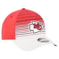 thumbnail image 3 of Men's New Era  White/Red Kansas City Chiefs Adventure Gradient 9FORTY M-Crown A-Frame Adjustable Hat, 3 of 5