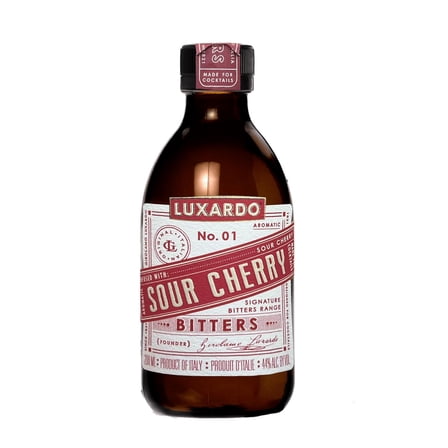 Luxardo Aromatic Infused Cocktail Bitters, 200 ml, Sour Cherry