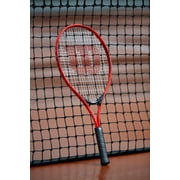 Wilson Federer 25 Inch Junior Tennis Racket (Ages 9-10) - Red