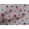 thumbnail image 4 of oneOone Cotton Poplin Fabric USA Flag Circles Country Flag Printed Craft Fabric BTY 56 Inch Wide, 4 of 4