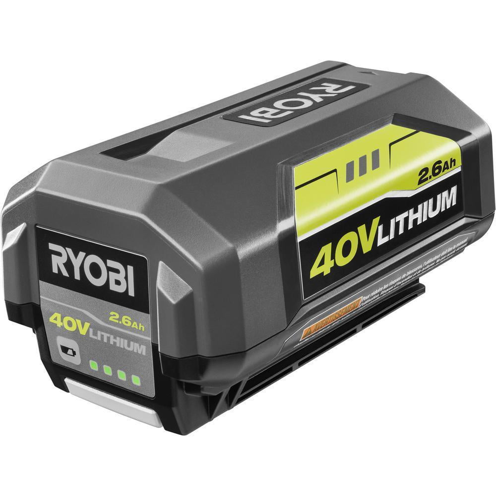 Ryobi OP4040A 40 Volt 4.0 Ah High Capacity LithiumIon Battery with On