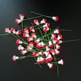 thumbnail image 5 of 100Pc Miniature Mushroom decorations, Lightweight Fake Plant decor with Slender Green Stalks, Garden decorations, Plant decorations for Pots, Dollhouse Accessories for Tiny Living, 5 of 8