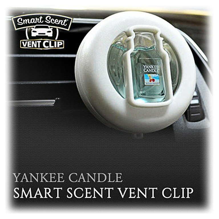  Yankee Candle Car Vent Clip HW Pink Sands, Smart Scent :  Automotive