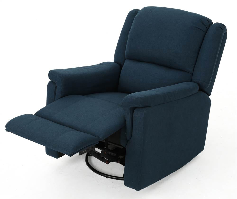 navy swivel glider