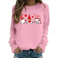 thumbnail image 2 of Shadoumai Jesus Crewneck Sweatshirts Women Christian Letter Print Shirts Casual Fall Long Sleeve Pullover Oversized Winter Clothing, 2 of 5