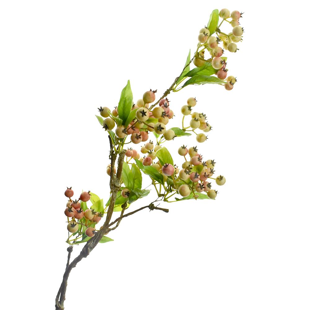 Artificial Berries Branch Spray, 21Inch