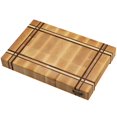 thumbnail image 3 of Roma Cutting Board Maple & Walnut Wood End Grain Handmade, 3 of 7