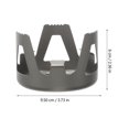 thumbnail image 2 of Réchaud à Alcool Support de Brûleur Accessoires en Alliage d'Aluminium, 2 of 6