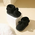 thumbnail image 3 of Liyamei Winter Warm Snow Boots For Girls Cold Weather Outdoor Thermal Insulated Soft Sole Non Slip Toddler Shoes Kids Boots Girls Size 18-24 Months, 3 of 3