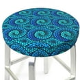 thumbnail image 3 of KLL Snake Round Bar Chair Cushion Cover 12 inch ,Bar Stool Protector with Elastic, Soft Washable, 3 of 6