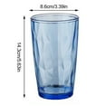 thumbnail image 3 of Acrylic Drinking Cups Nail Cup Color Water Cup Juice Glasses For Beer Tea Transparent Cup Kitchen Bar Gift, 3 of 7