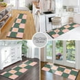 thumbnail image 6 of Yayeee Runner Rug for Bedroom 2'x6' Machine Washable Hallway Non Slip Mat, Pink Abstract, 6 of 8