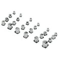 thumbnail image 4 of 400 piezas 24 valores condensador electrolítico negro SMD condensadores electrolíticos de aluminio Kit surtido 1uF a 1000uF, 4 of 9