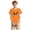 Orange, variant on Boys Girls Tops Kids Short Sleeve T-Shirts Funny Face Expression Graphic Tees Summer Cotton Novelty Shirts (Green, 2-3 Years)