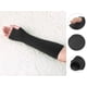 thumbnail image 2 of Guantes largos de punto uxcell sin dedos con agujero para pulgar color gris One Size, 2 of 6