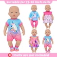 thumbnail image 2 of Set de ropa para muñecas ECORELF para muñecas de 33 a 41 cm con 6 trajes, 2 of 8