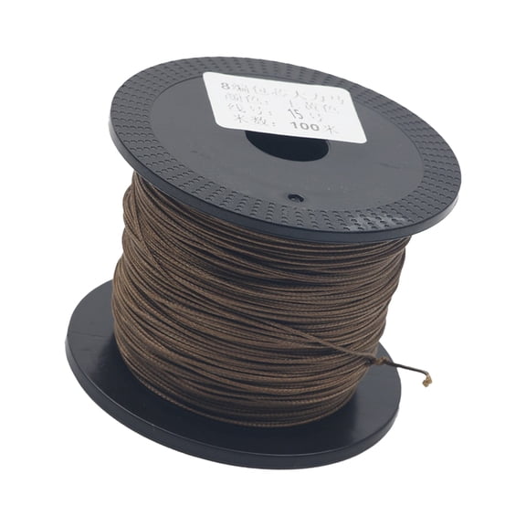 100m 8 Strands Braided Fishing Line Strong Nylon Line Sea Saltwater Fishing Weave Fish Line Rope for Rigging Fishing