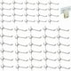 thumbnail image 1 of Gancho de pared con clavijas para organizador de almacenamiento de garaje, ganchos de metal resistentes para tableros perforados para organizadores de herramientas, ganchos cromados que ahorran, 1 of 5